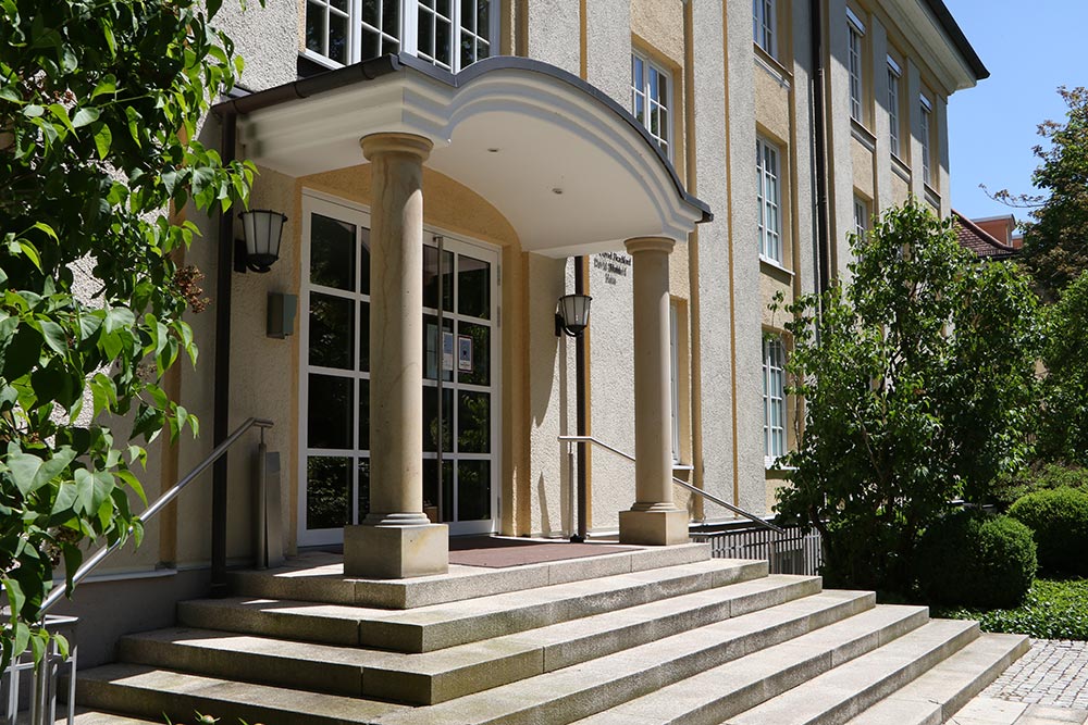 Entrance area of the ifo main building