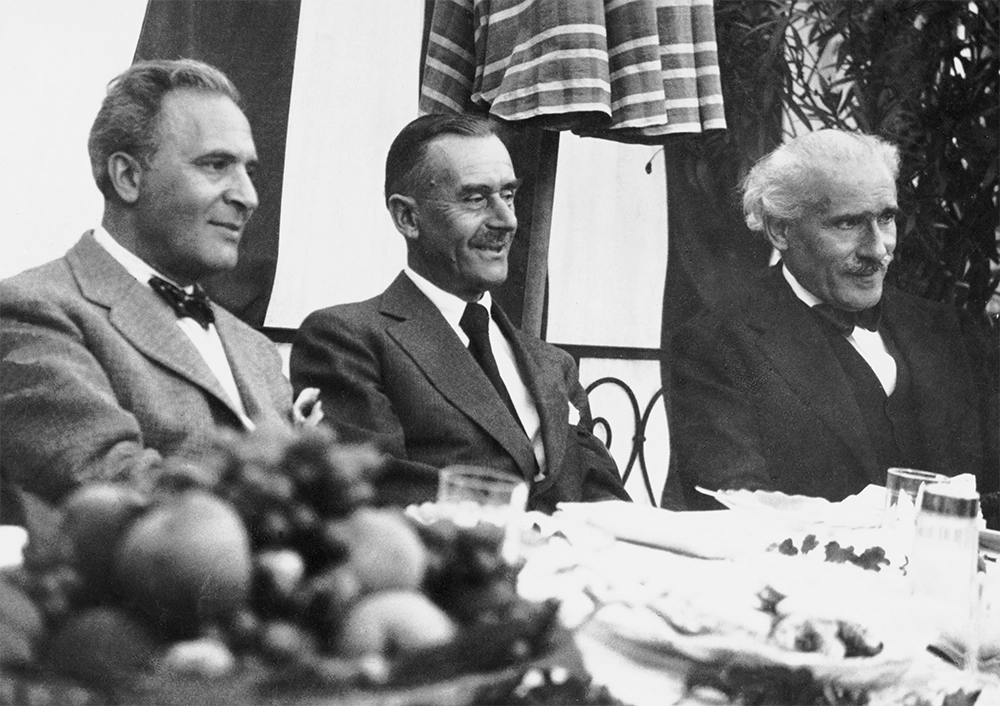 Bruno Walter, Thomas Mann und Arturo Toscanini,  Getty images: brandstaetter images / Kontributor