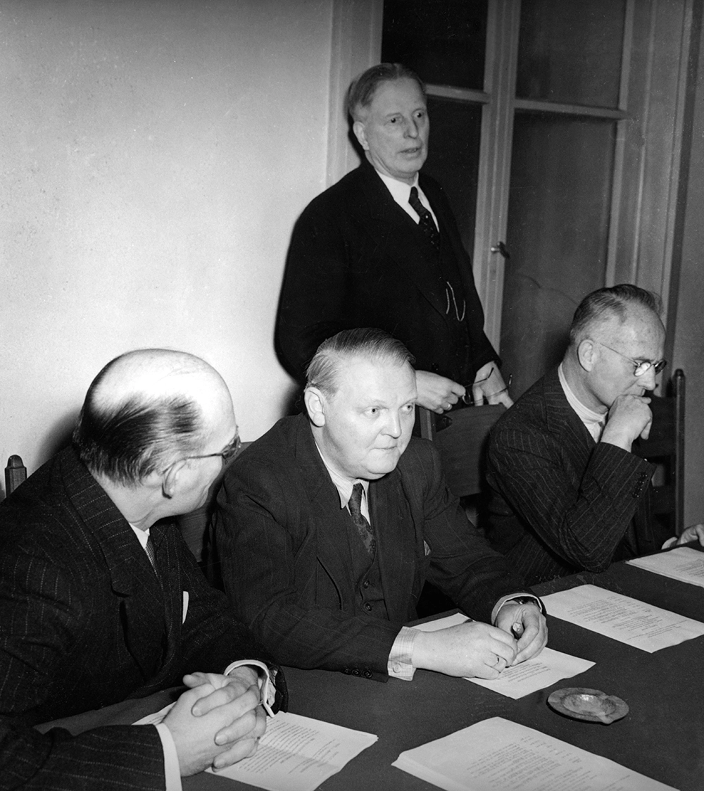 Ludwig Erhard beim Wirtschaftsrat, SZ Photo/Süddeutsche Zeitung Photo