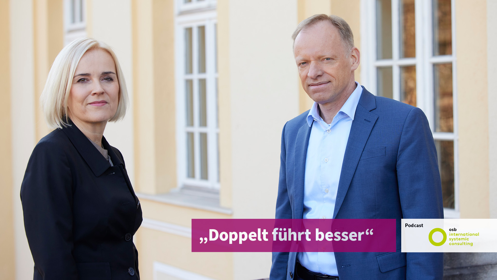 Podcast Doppelt führt besser, produziert von OSB International Systematic Consulting