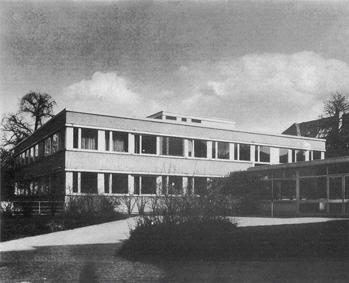 Das Adolf-Weber-Haus 1970.