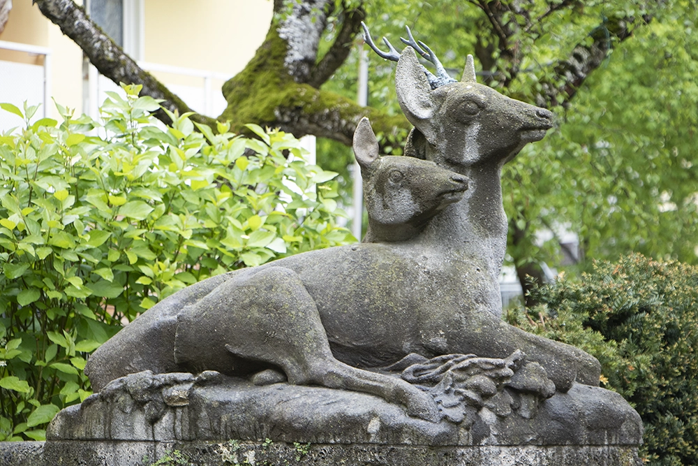 Diana fountain at Herzogpark