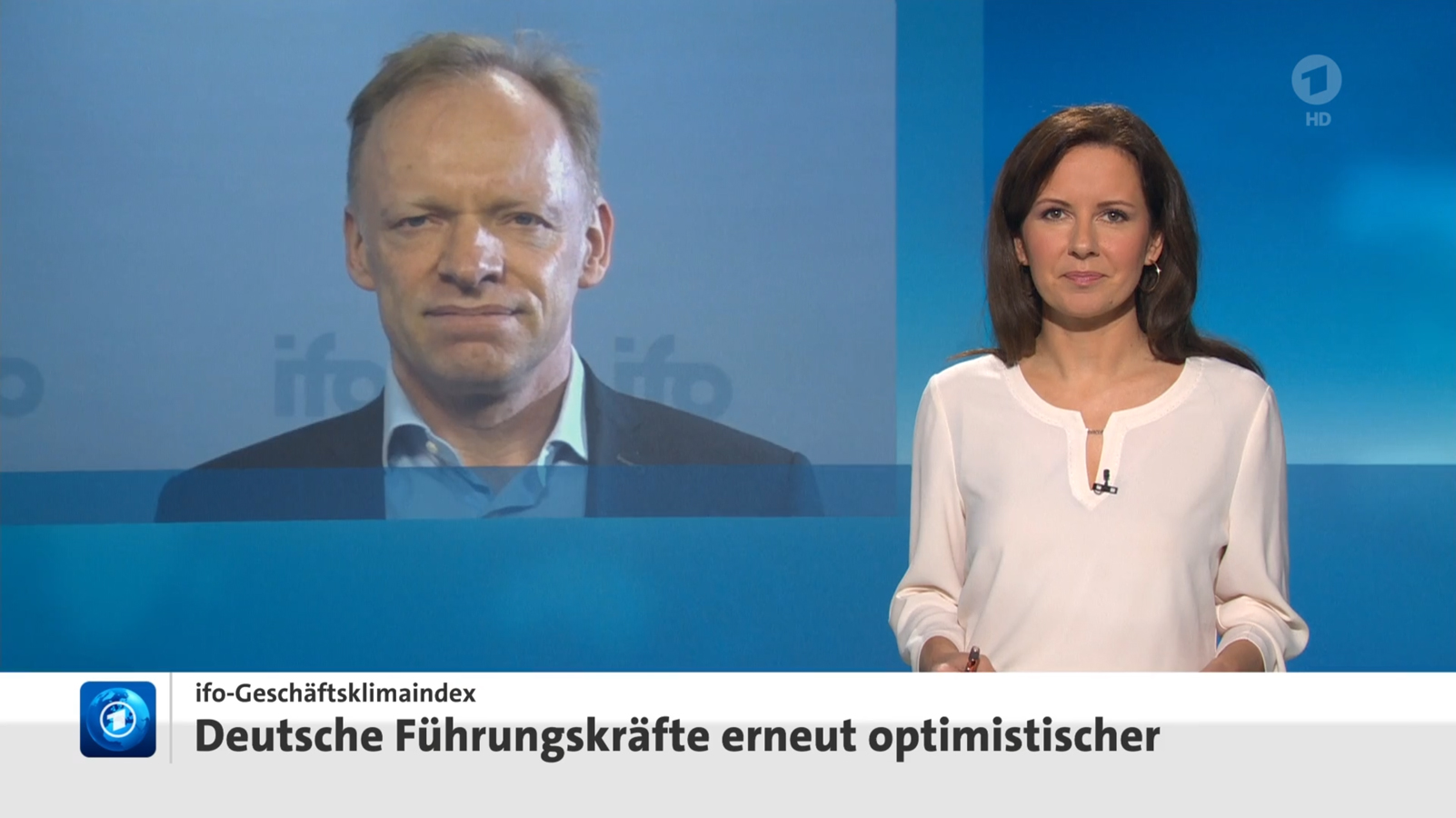 Professor Fuest als Interviewpartner in der Tagesschau am 25.01.2023