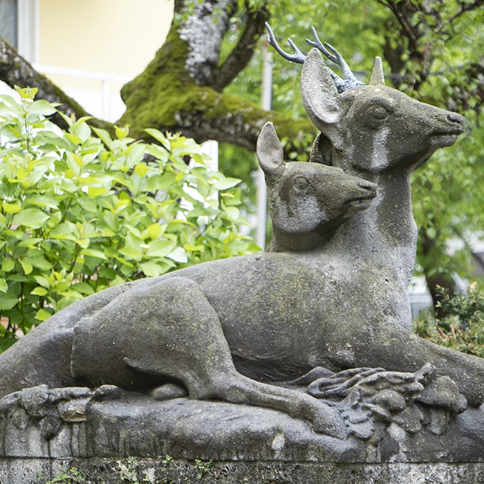 Der Dianabrunnen im Herzogpark © ifo Institut